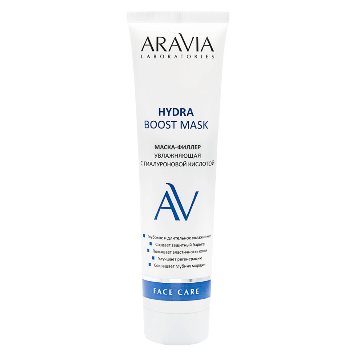 

Маска-филлер увлажняющая с гиалуроновой кислотой Hydra Boost Mask, 100 мл/15, ARAVIA Laboratories