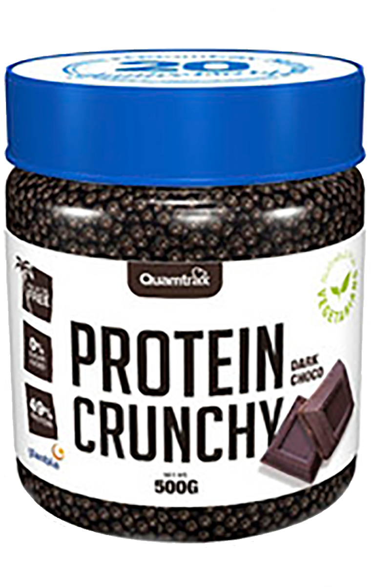 Злаковые Шарики Protein Crunchy в темном шоколаде, 500 г, Quamtrax