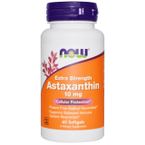 Астаксантин, 10 мг, 60 капсул, NOW