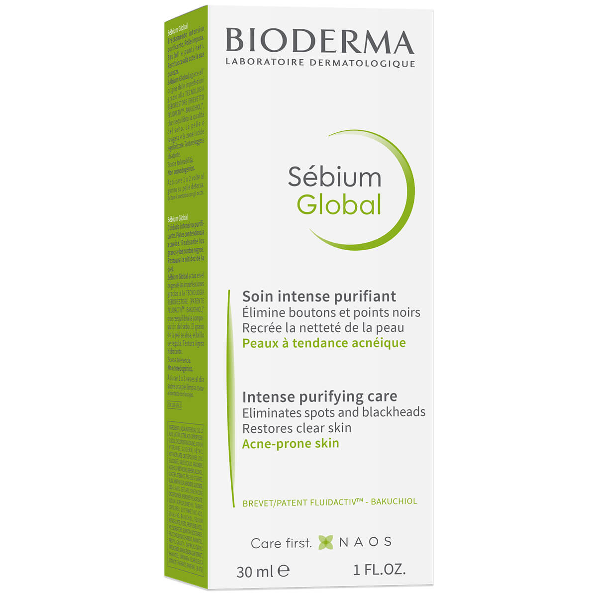 

Sebium Global Крем для проблемной кожи против воспалений и черных точек, 30 мл, Bioderma