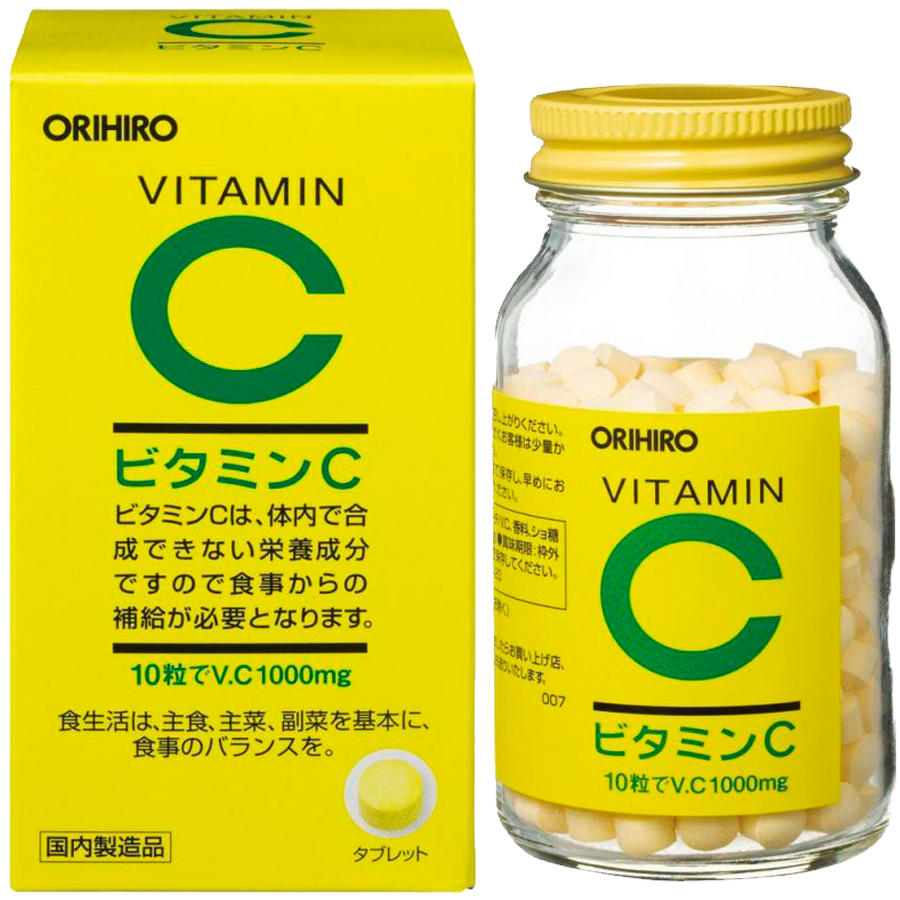 Витамин С, 300 таблеток, ORIHIRO
