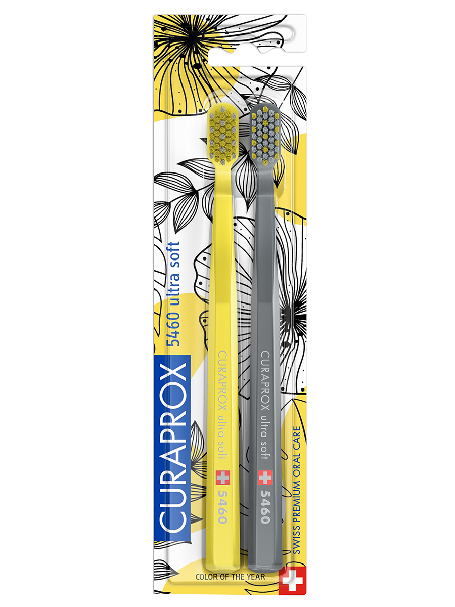 

Набор зубных щеток "CS Duo Special Color of the Year 2021, Ultrasoft, d 0,1 мм", 2 шт, Curaprox