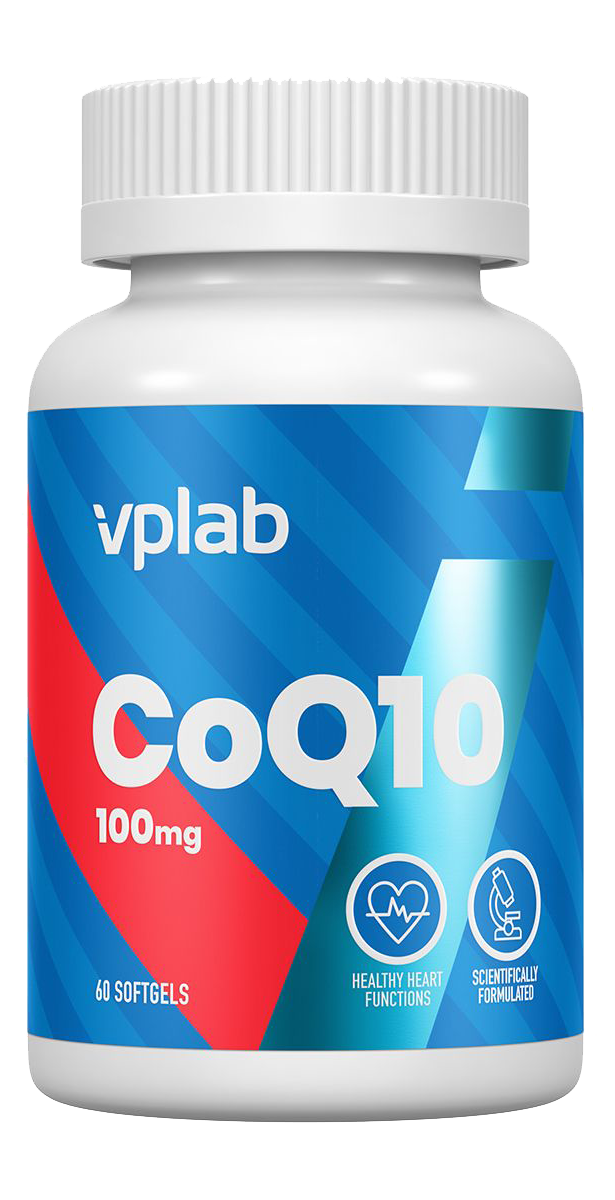 

Коэнзим Q10, 100 мг, 60 капсул, VPLab, годен до 01.12.2024