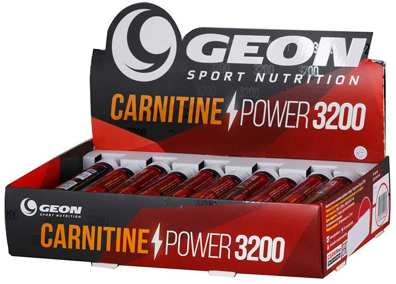 Carnitine Power 3200, вкус фруктовый микс, 20*25 мл, GEON Carnitine Power 3200, вкус фруктовый микс, 20*25 мл, GEON - фото 1