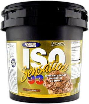 Iso Sensation, вкус шоколад фуджи, 2275 гр, Ultimate Nutrition