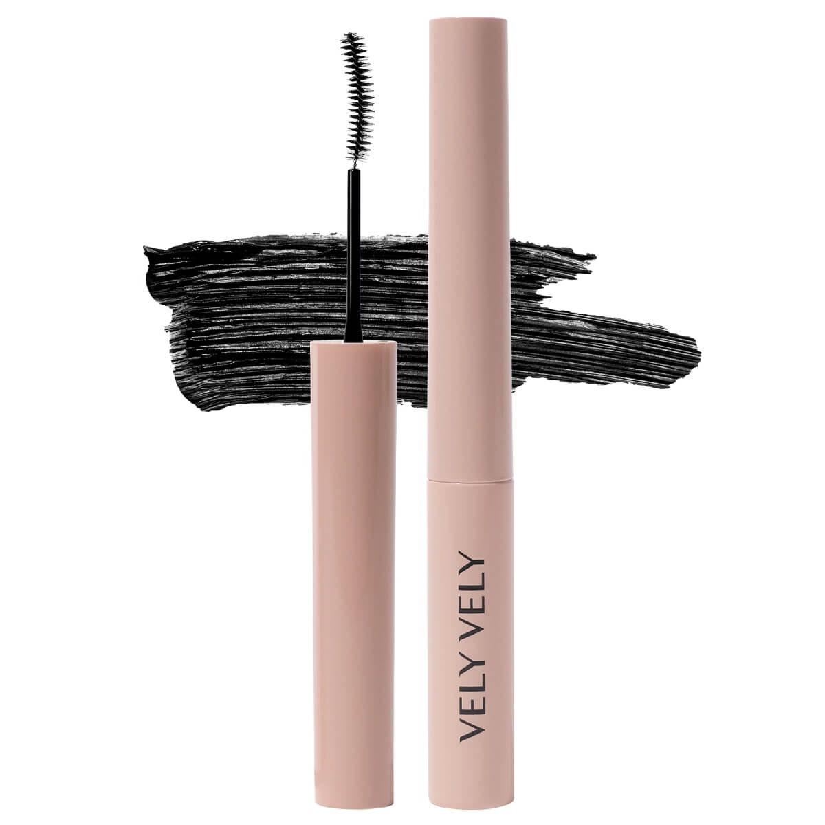 Супертонкая стойкая тушь для ресниц Super Slim Mascara 01 Black (Черный), 3,2 г, Vely Vely