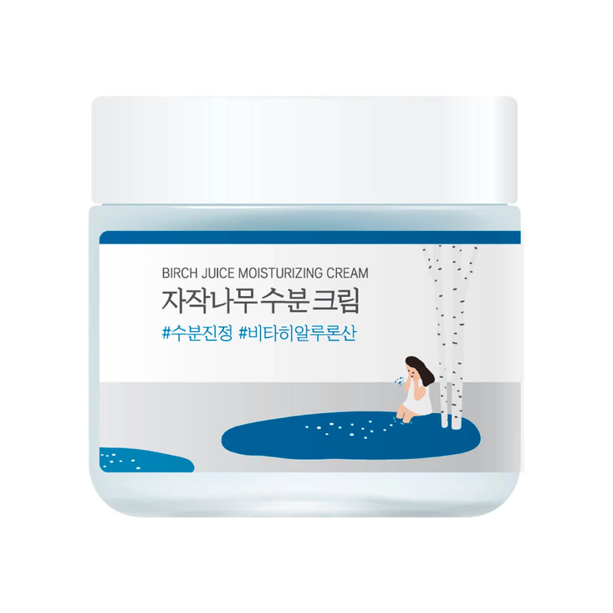 

Увлажняющий крем для чувствительной кожи с берёзовым соком Birch Juice Moisturizing, 80 мл, ROUND LAB