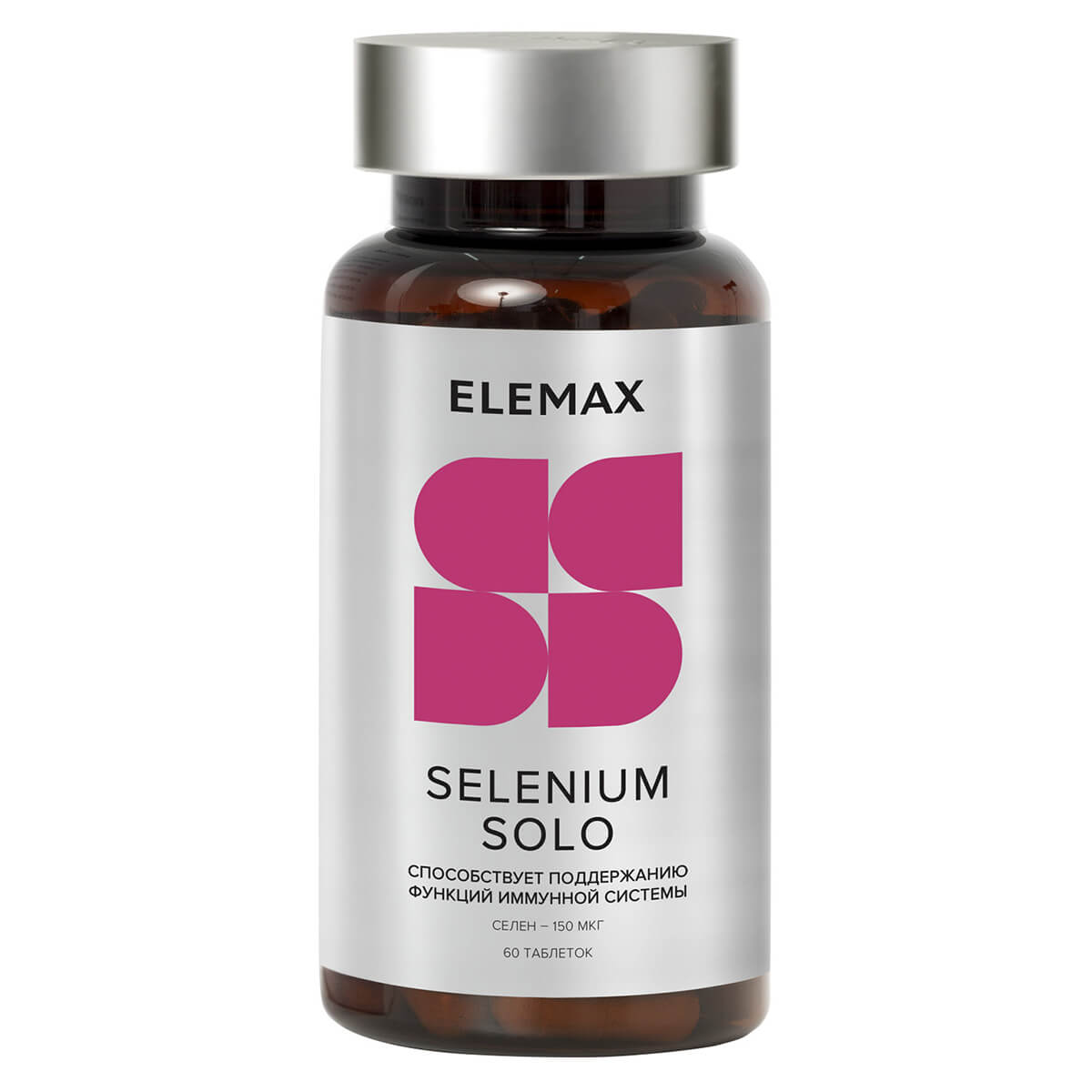 Биологически активная добавка к пище "Селен Соло", таблетки 60 шт массой 400 мг, Elemax - фото 1
