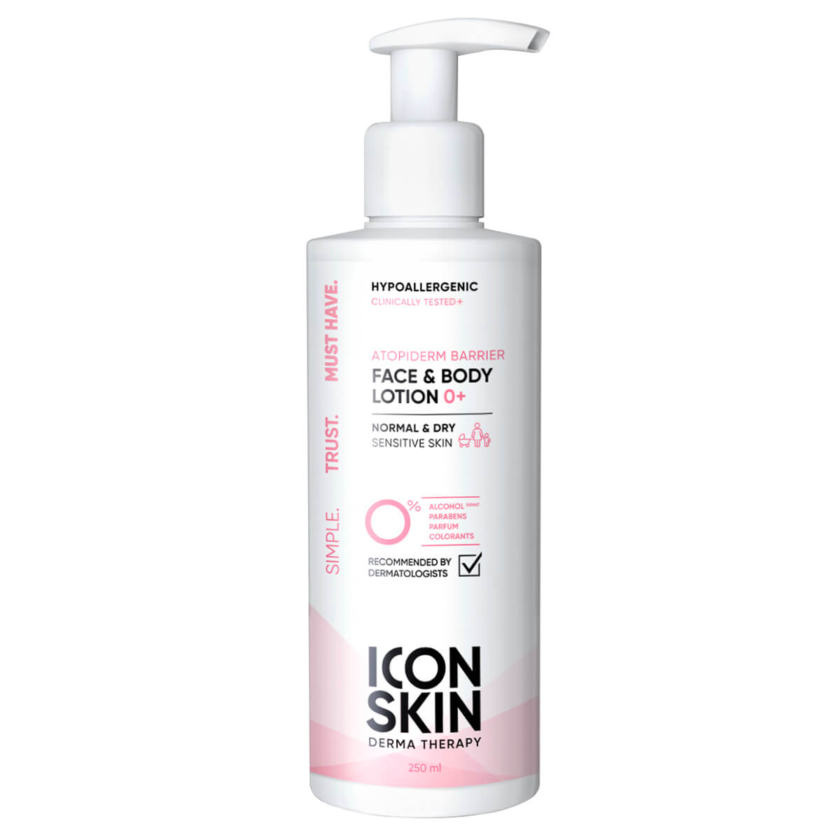 

Липидовосстанавливающий лосьон для сухой атопичной кожи AtopiDerm Barrier, 250 мл, Icon Skin