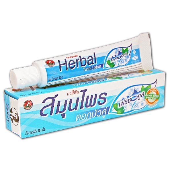 Купить Зубная паста с травами Fresh&Cool, 40 гр, Twin Lotus