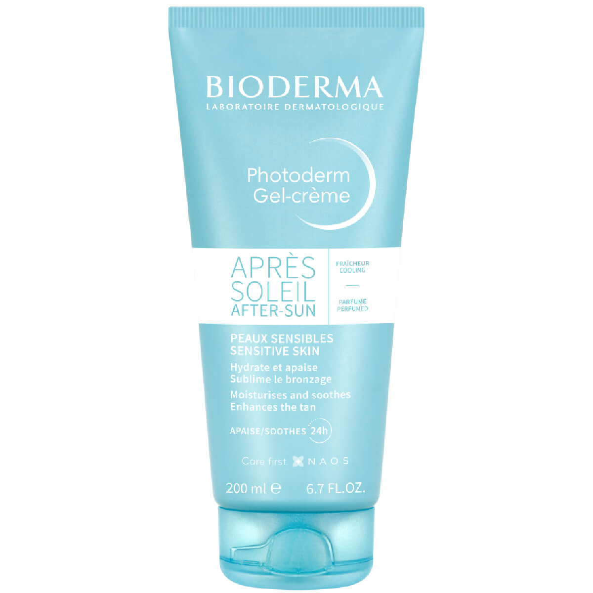 

Photoderm Увлажняющий восстанавливающий гель-крем после солнца 200 мл, Bioderma