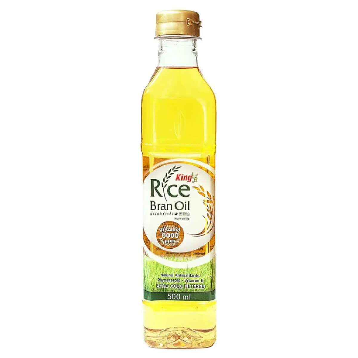 

Масло рисовых отрубей, 500 мл, King Rice Bran Oil