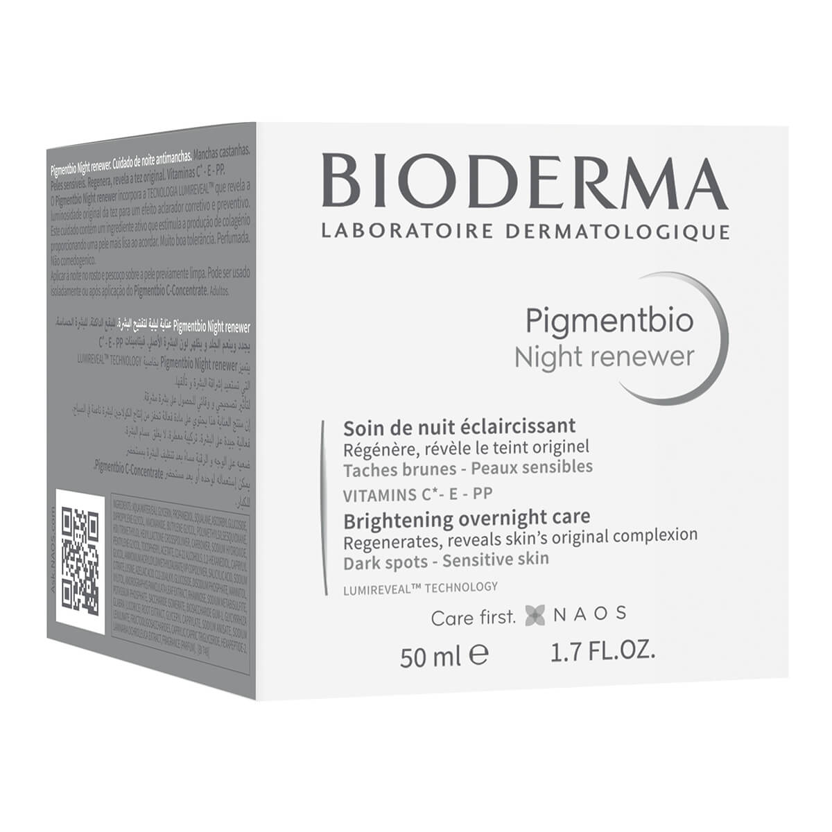 

Pigmentbio осветляющий и восстанавливающий ночной крем 50 мл, Bioderma