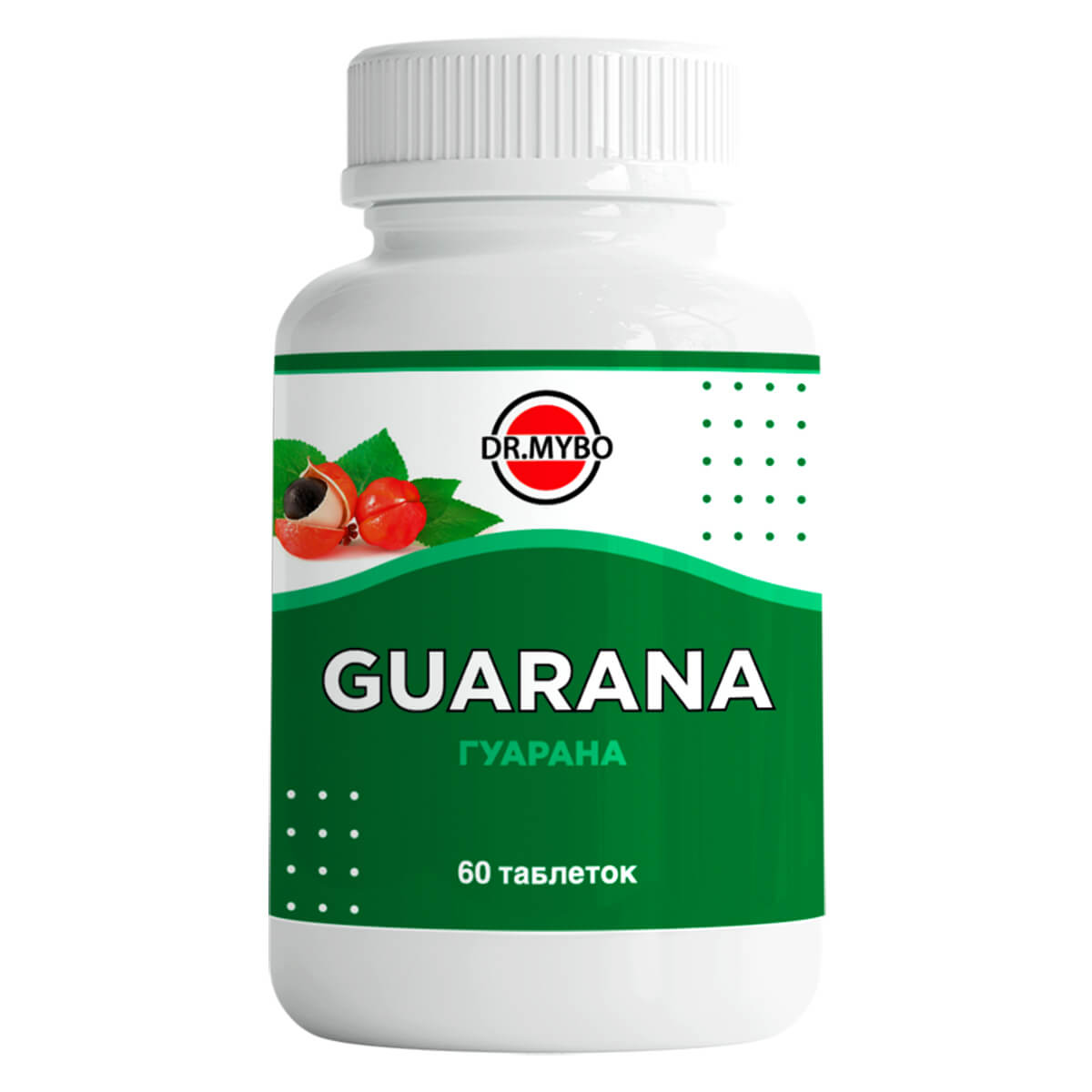 Гуарана,  60 таблеток, Dr. Mybo
