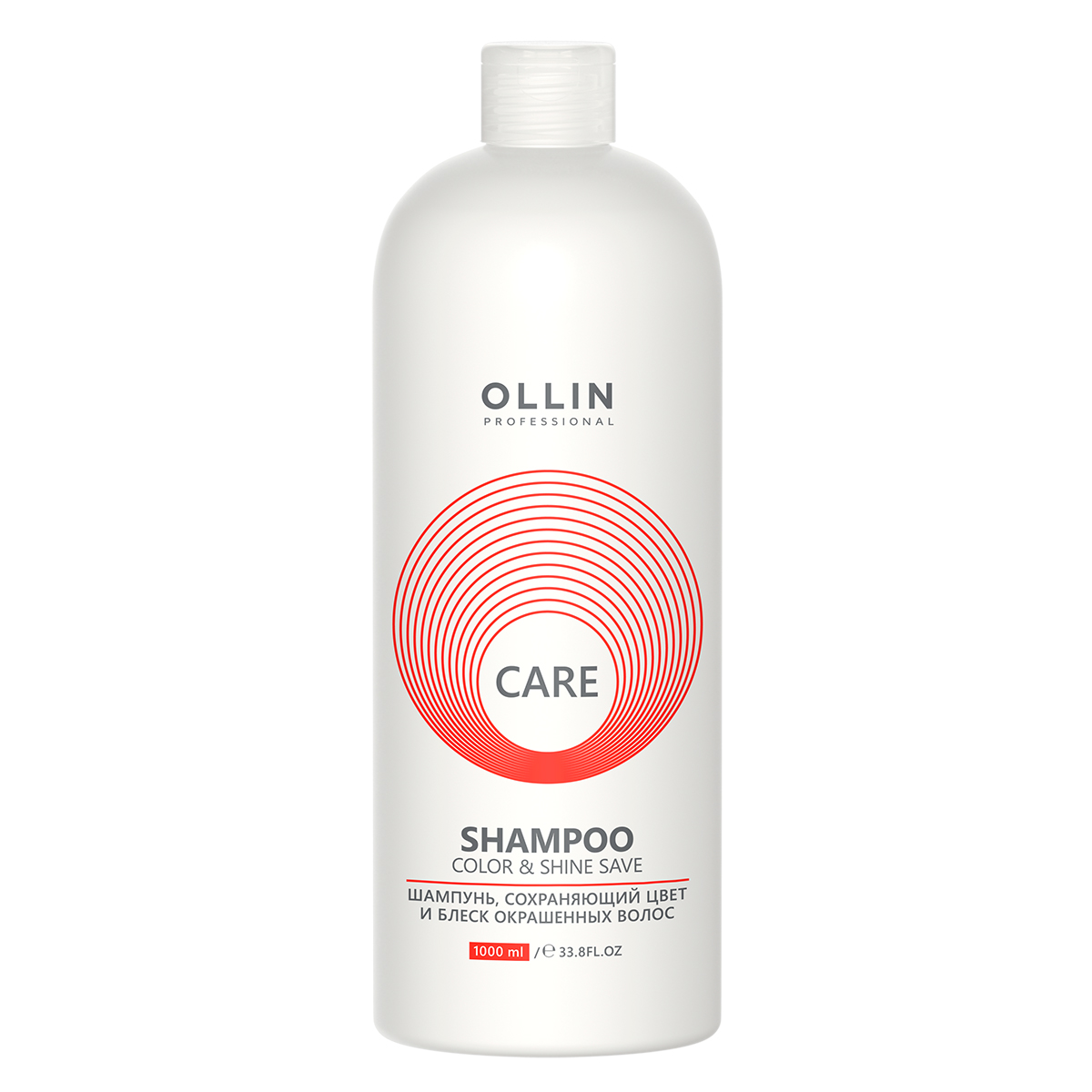 Care Шампунь, сохраняющий цвет и блеск окрашенных волос, 1000 мл, OLLIN
