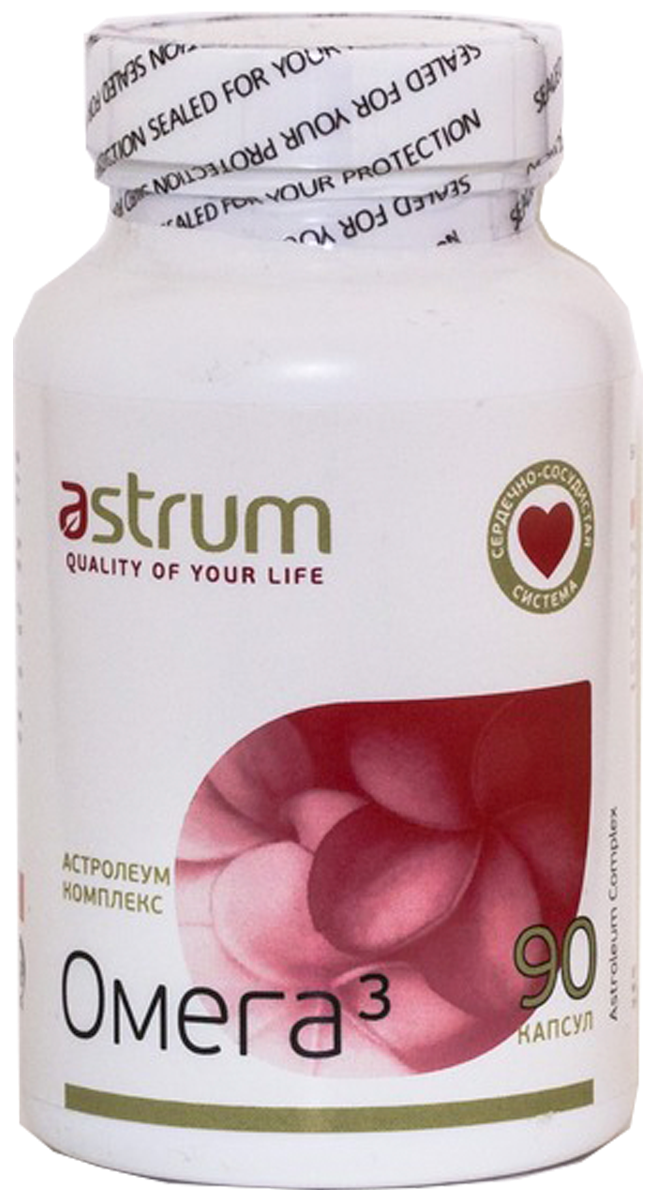 

Астролеум Комплекс Омега-3, 90 капсул, Astrum