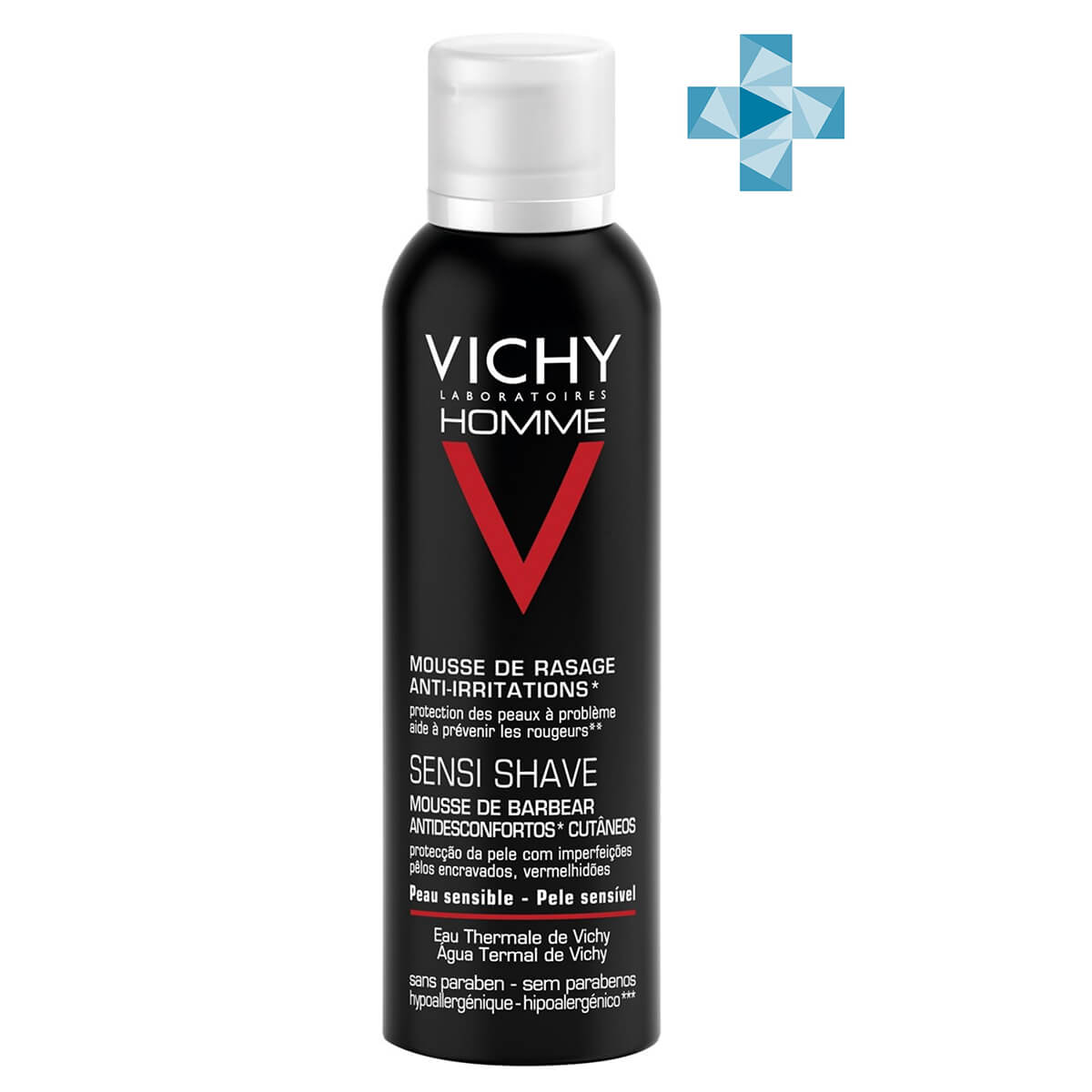

Пена для бритья Против раздражения кожи, 200 мл, VICHY