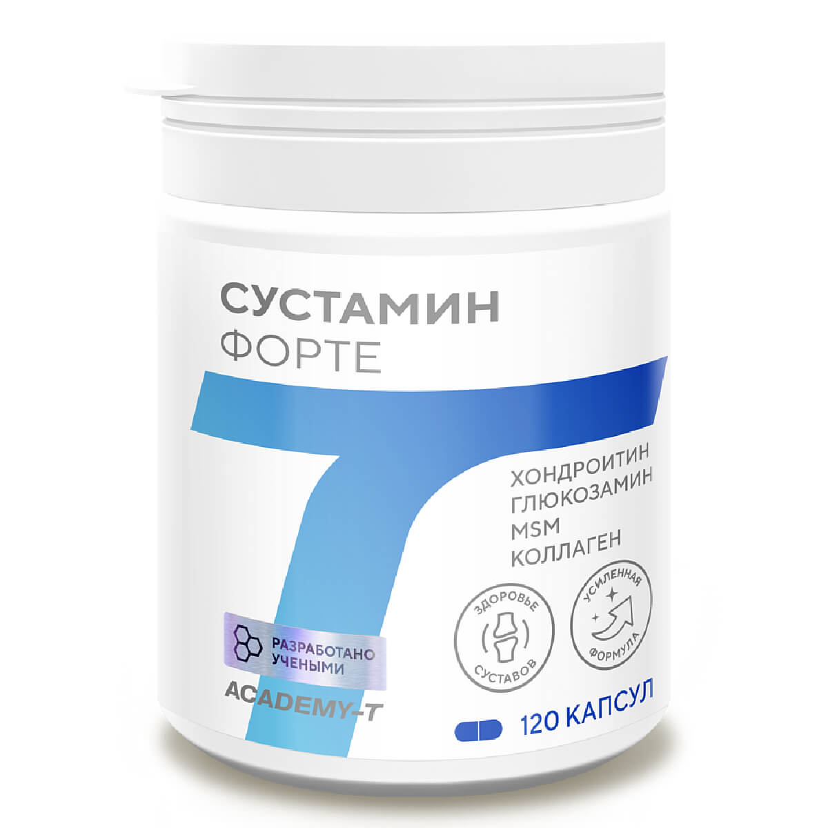 

Хондропротектор SUSTAMIN FORTE, 120 капсул, Академия-Т