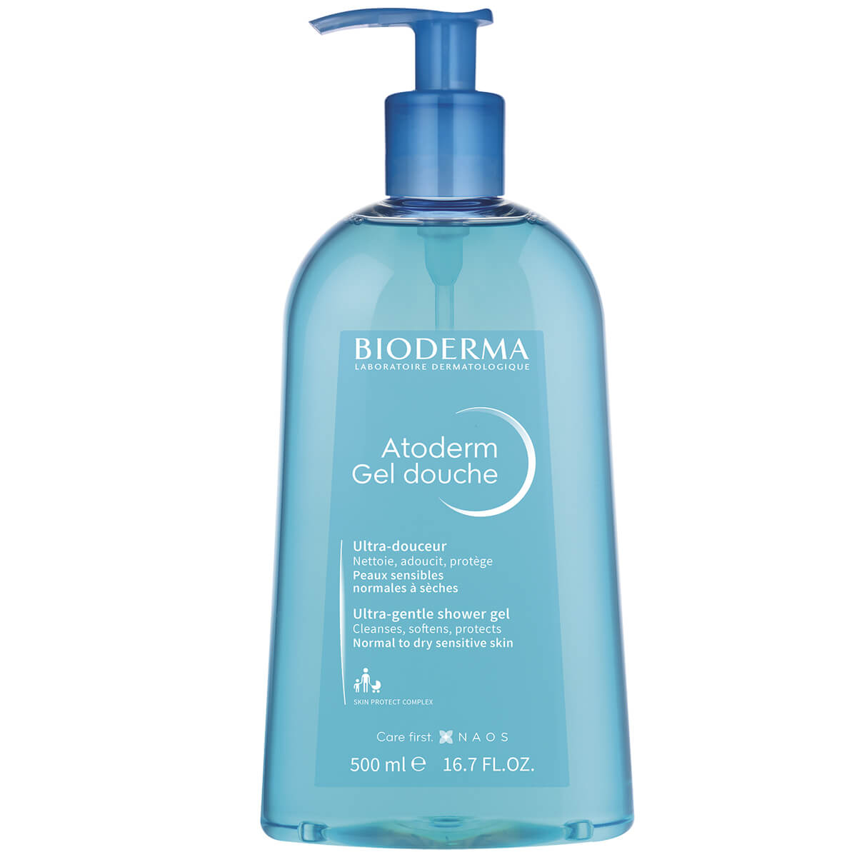 Atoderm Гель для душа Мягкий очищающий для всей семьи, 500 мл, Bioderma