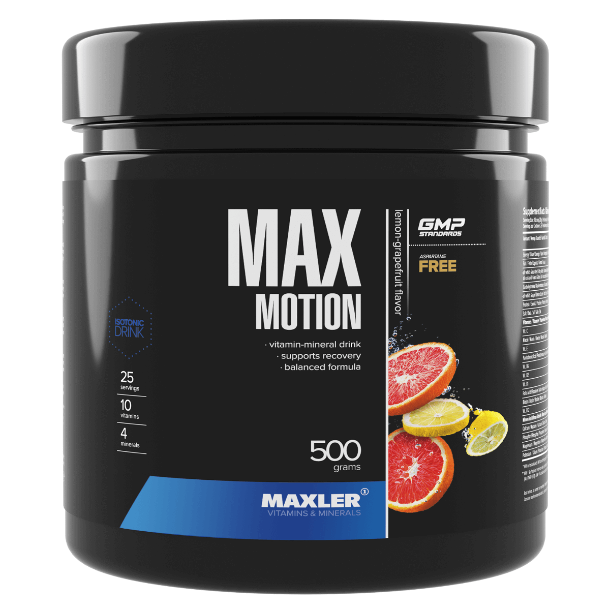 

Изотоник Max Motion, вкус Лимон-грейпфрут, 500 г, MAXLER