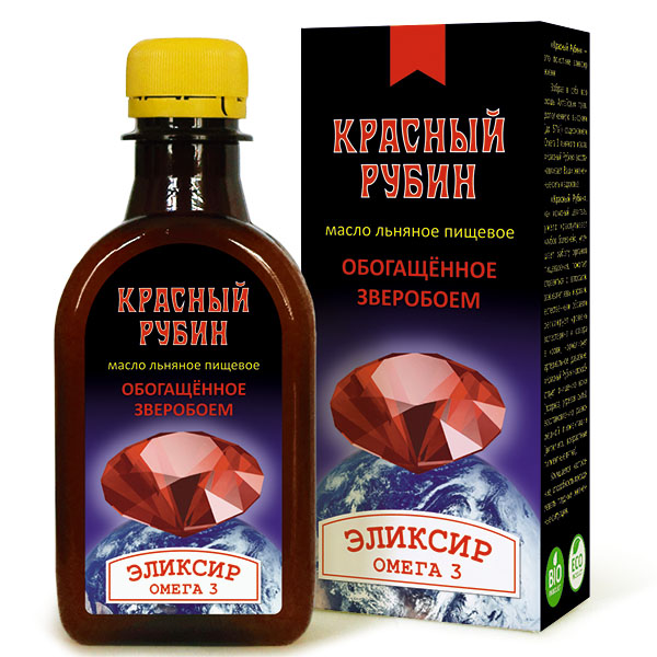 

Масло льняное «Красный Рубин», 200 мл, Компас Здоровья