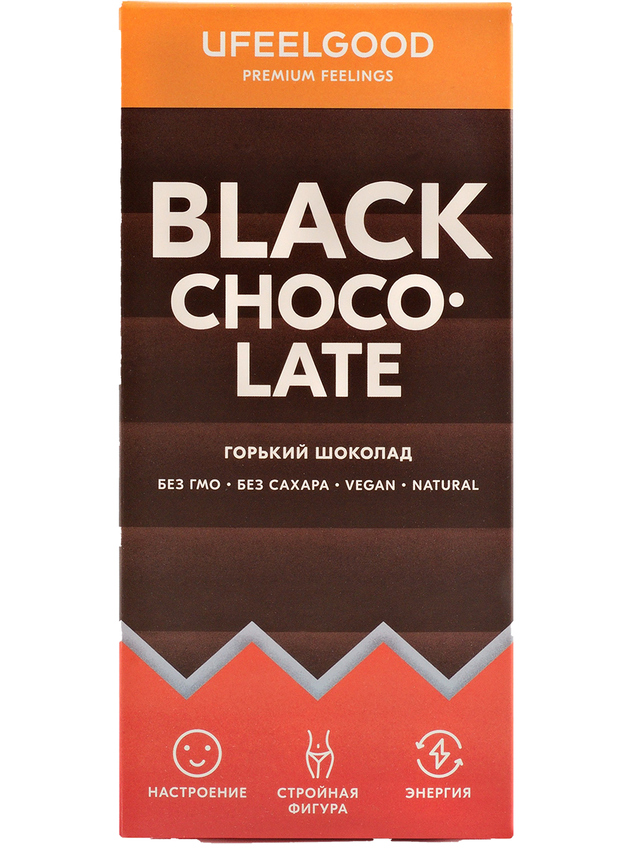 Какао плитка (100% шоколад, без сахара), 240 гр, Ufeelgood Какао плитка (100% шоколад, без сахара), 240 гр, Ufeelgood - фото 1