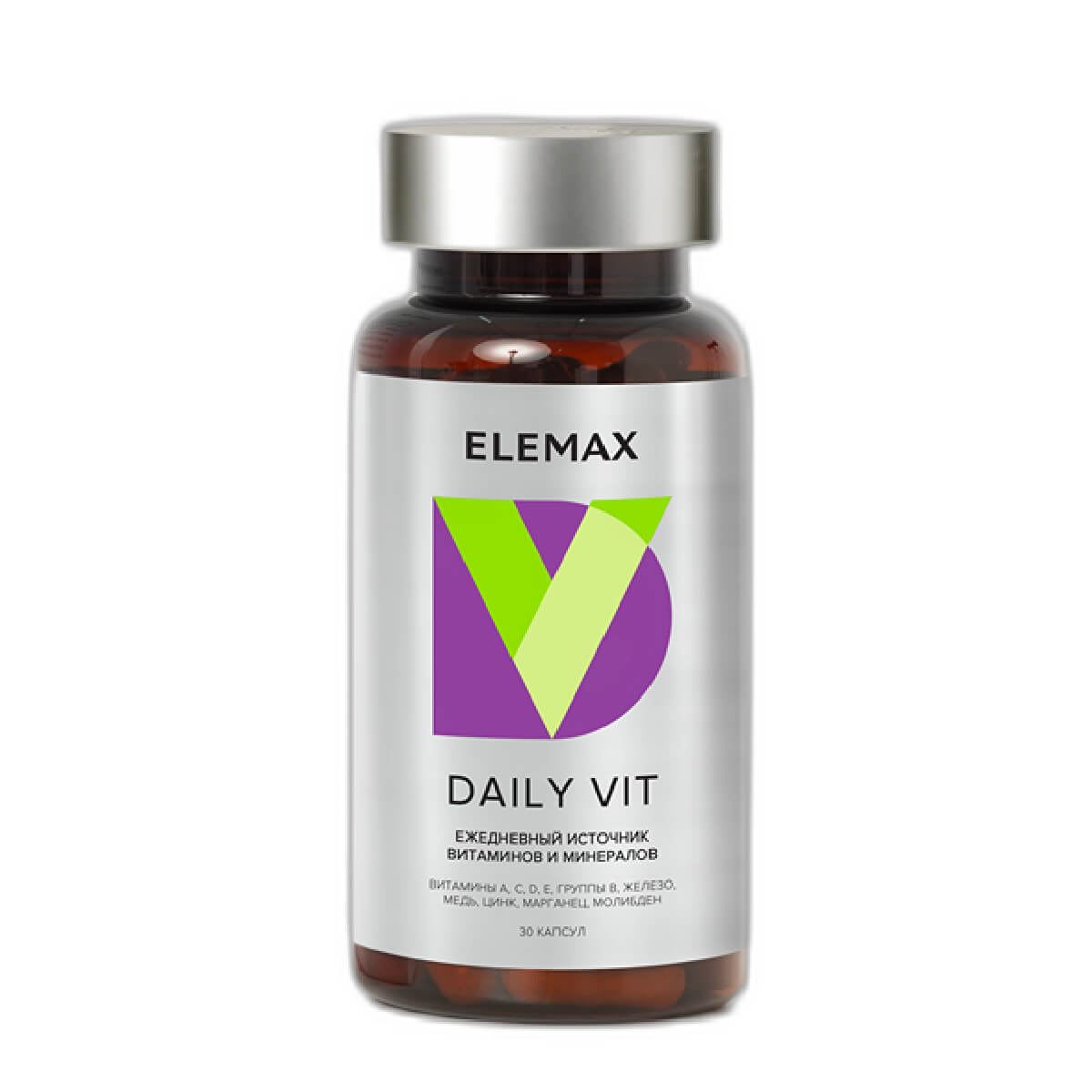 

Дейли Вит (мультивитамины), 30 капсул, Elemax