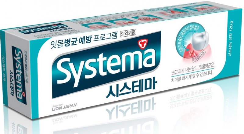 Купить Зубная паста с ароматом ледяной мяты Systema, 120 гр, CJ Lion