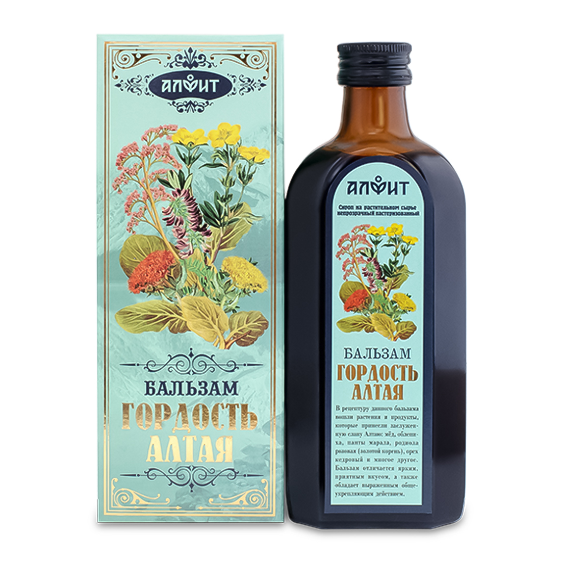 

БАЛЬЗАМ ГОРДОСТЬ АЛТАЯ, 250 мл, Алфит