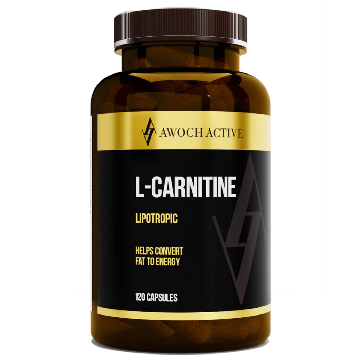 L-карнитин, 120 капсул, AWOCHACTIVE - фото 1