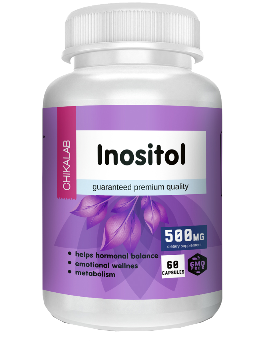 Комплексная пищевая добавка "Инозитол В8", 60 капсул, CHIKALAB