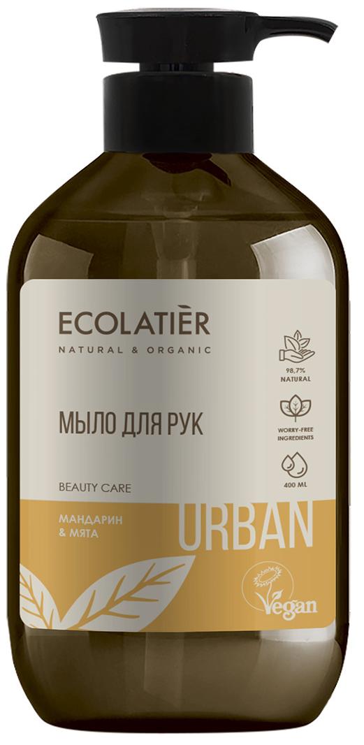 

Жидкое мыло для рук мандарин & мята, 400 мл, Ecolatier