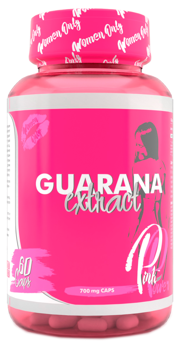 

Guarana ( экстракт гуараны, 10% кофеина), 60 капсул, PinkPower