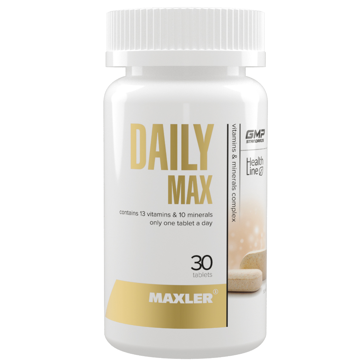 

Витамины и минералы Daily Max, 30 таблеток, MAXLER