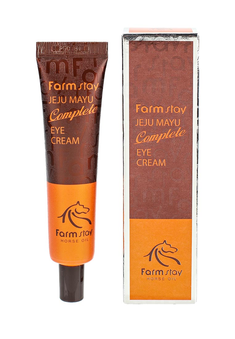 Крем для глаз с лошадиным маслом для сухой кожи, 45 гр, FarmStay - фото 1