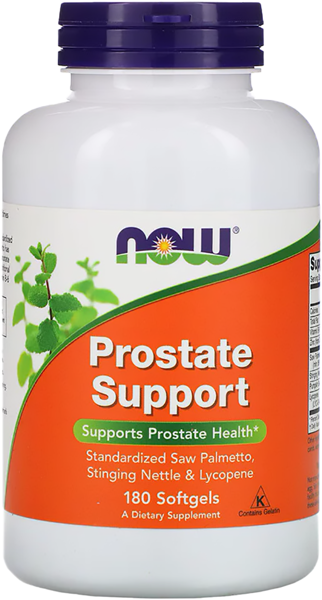 Для здоровья простаты "Prostate Support", 180 капсул, NOW