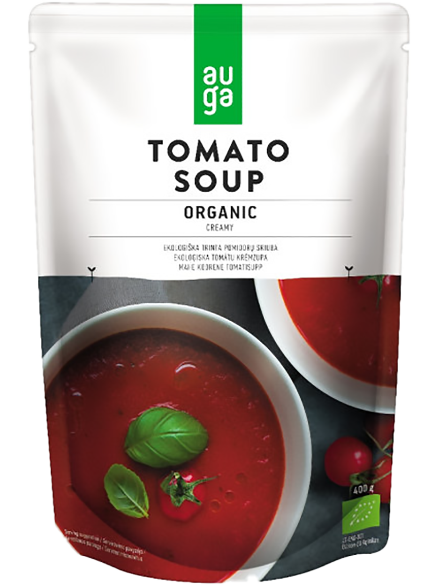 Суп-крем томатный, дой-пак, 400 г, AUGA
