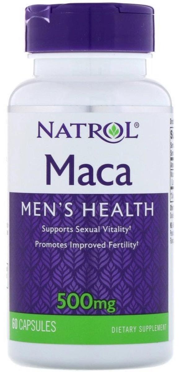 

Экстракт маки, 500 мг, 60 капсул, Natrol