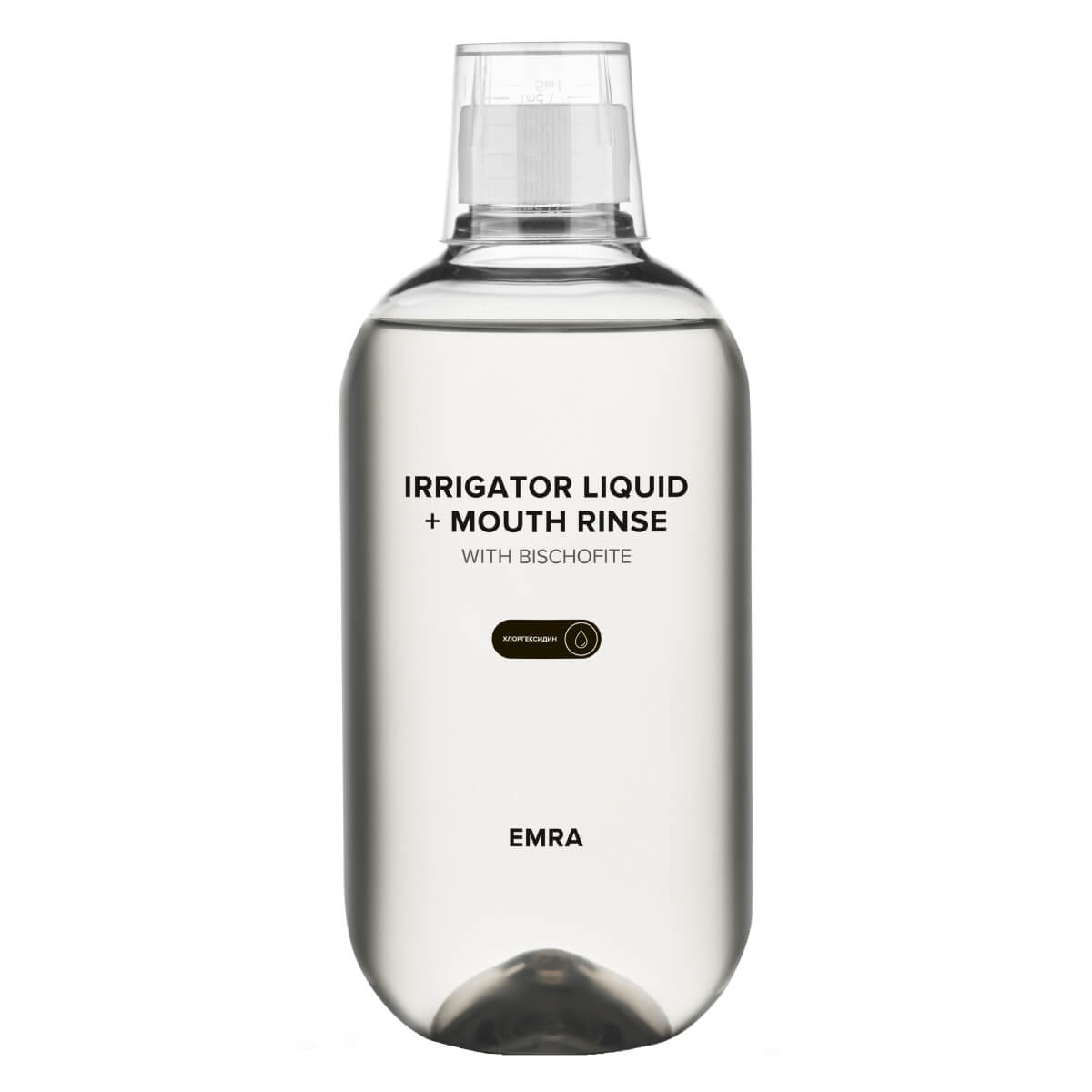 

Жидкость для ирригатора - ополаскиватель с хлорогексидином, 500 мл, EMRA