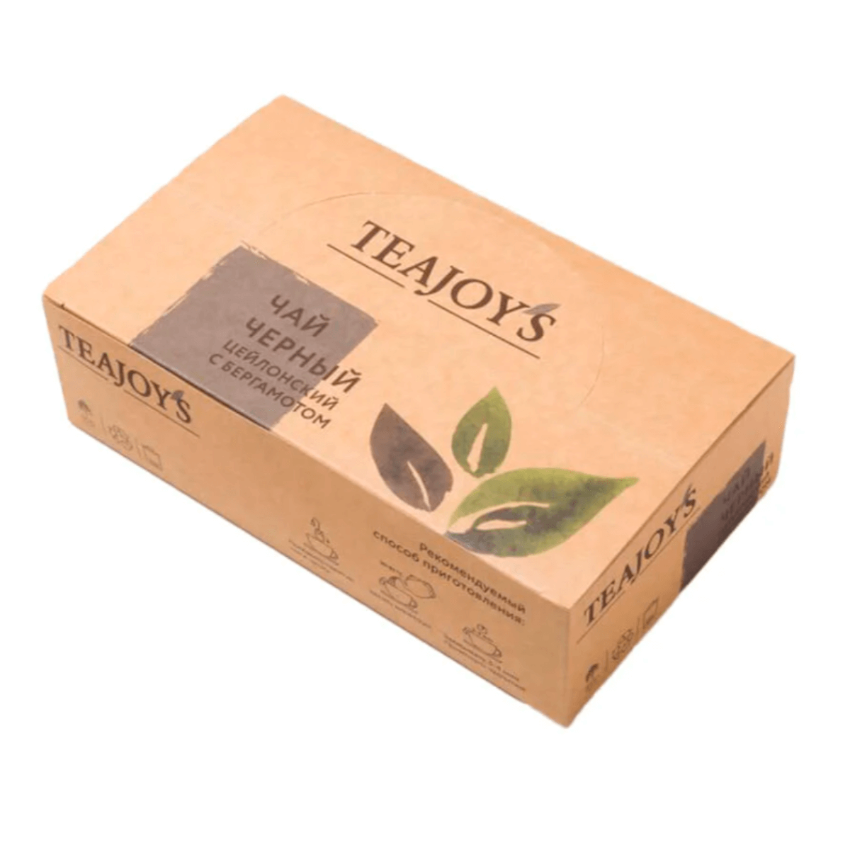 

Чай чёрный Цейлонский с бергамотом, 100 пакетиков*2г, TeaJoy`S