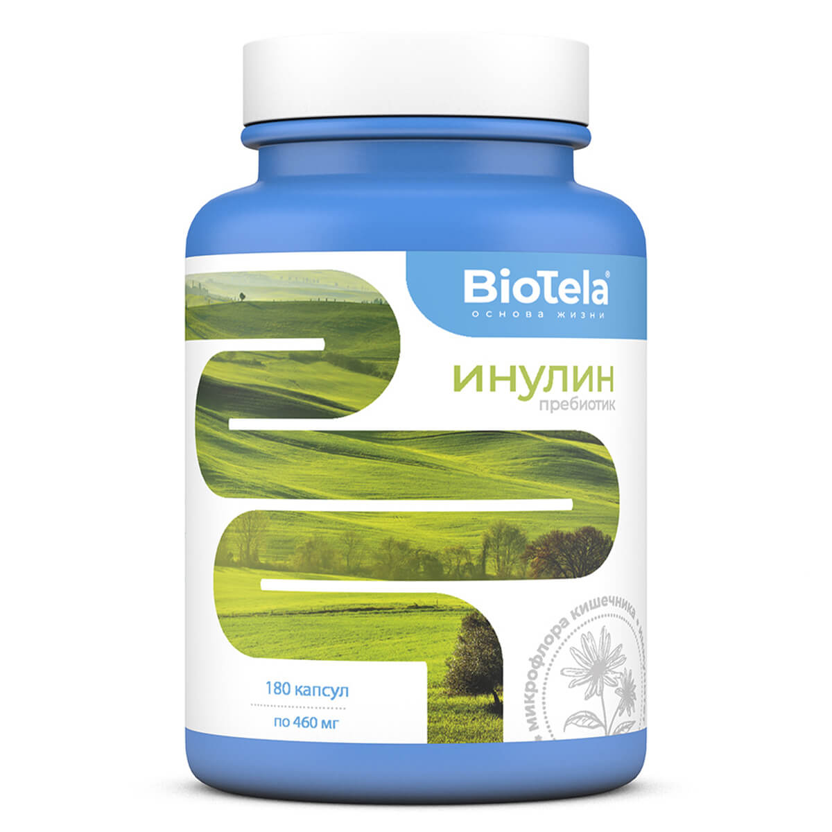 

Инулин пребиотик, 180 капсул, BioTela