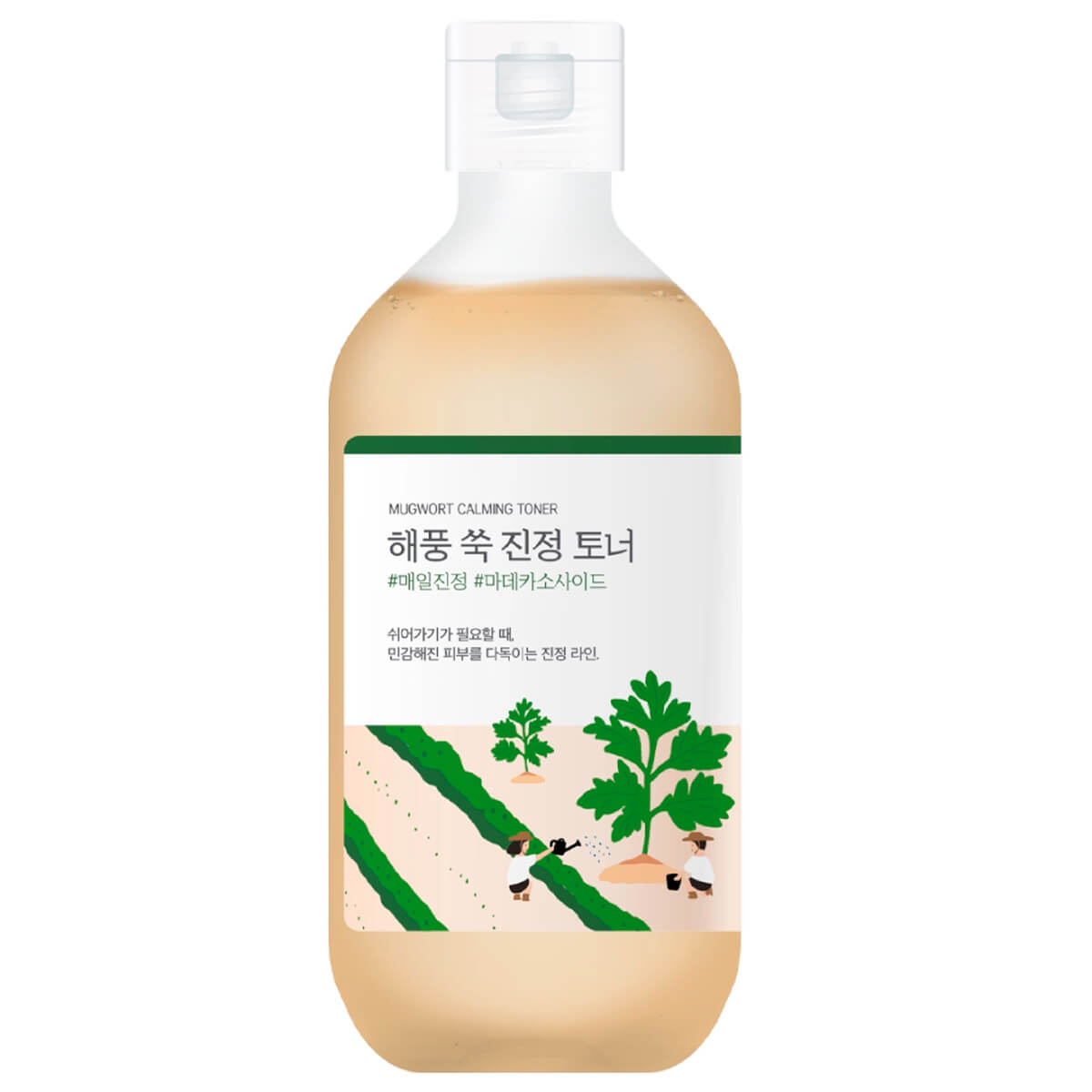 

Успокаивающий тоник с экстрактом полыни Mugwort Calming Toner, 300 мл, ROUND LAB