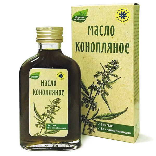 

Масло конопляное, 100 мл, Компас Здоровья