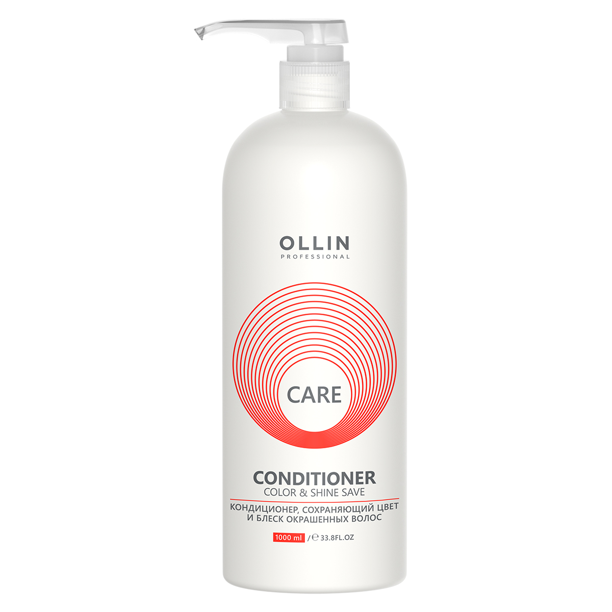 Care Кондиционер, сохраняющий цвет и блеск окрашенных волос, 1000 мл, OLLIN - фото 1
