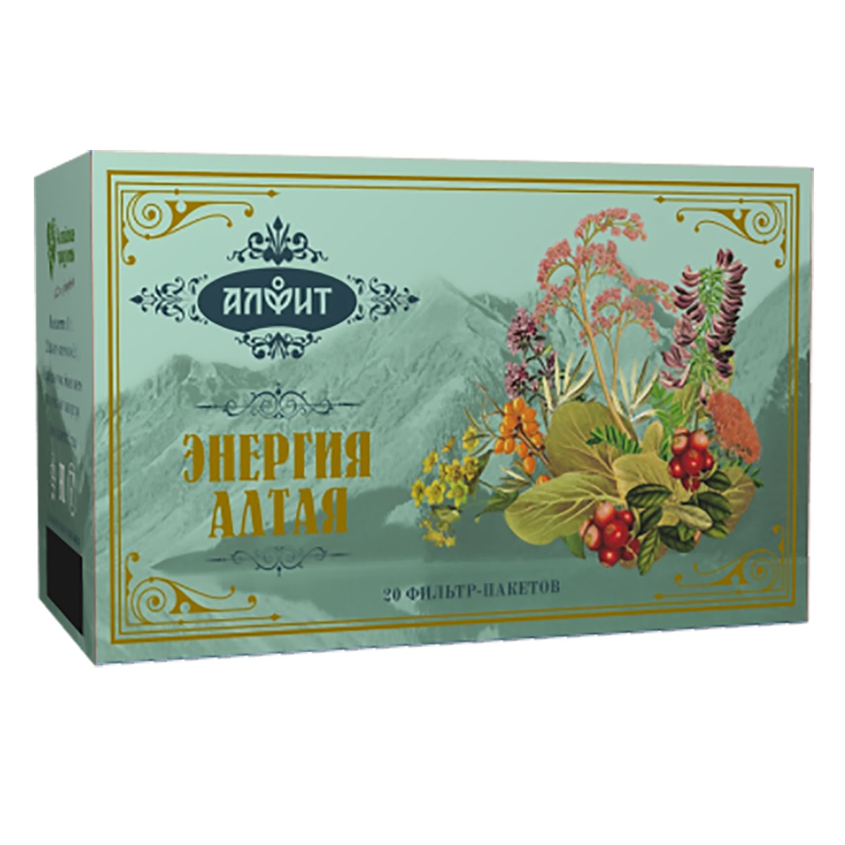 

Энергия Алтая, 40 г (20 ф-п по 2 г), Алфит