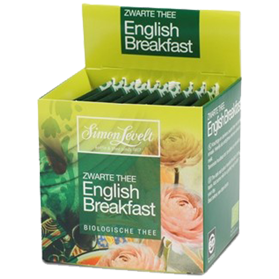 Чай Черный байховый English Breakfast, 10 пакетиков, Simon Levelt