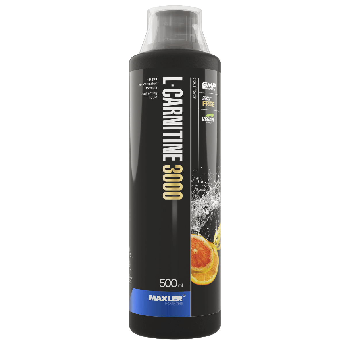 

L-карнитин L-Carnitine 3000, вкус Цитрус, 500 мл, MAXLER