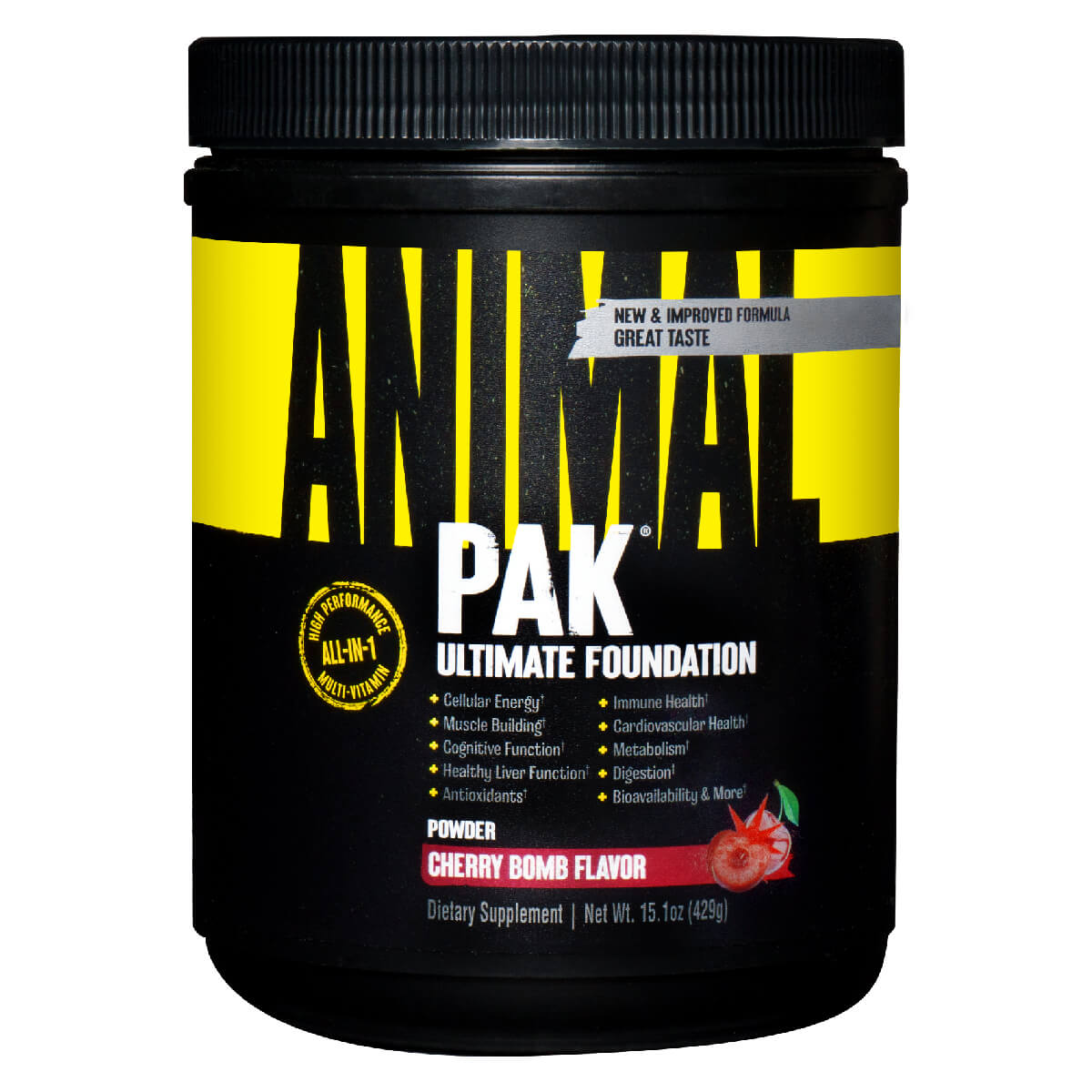 Витаминно-минеральный комплекс Animal Pak со вкусом вишни, 429 г, Universal Nutrition
