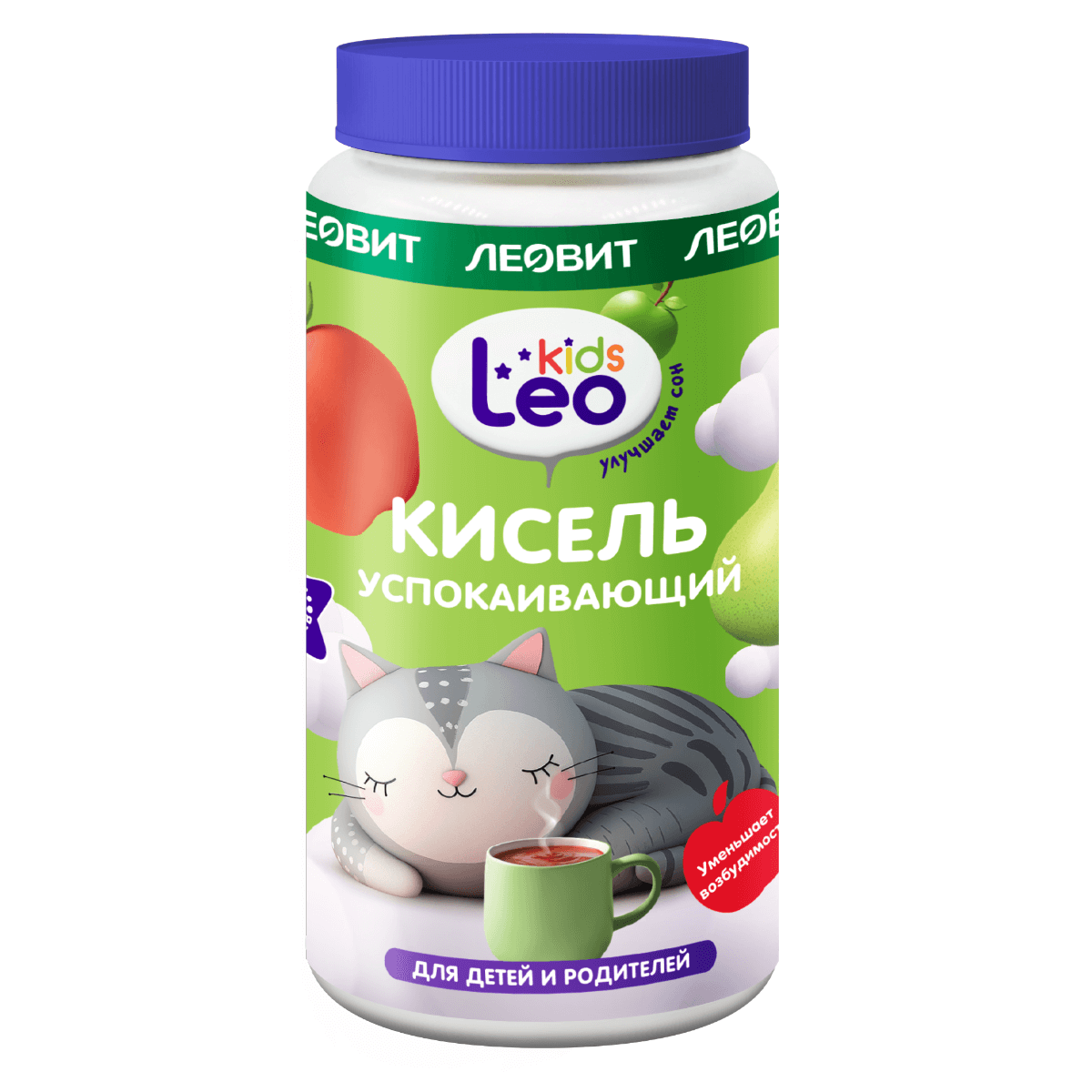 

Кисель Успокаивающий LeoKids для детей с 12 месяцев, 250 г, ЛЕОВИТ