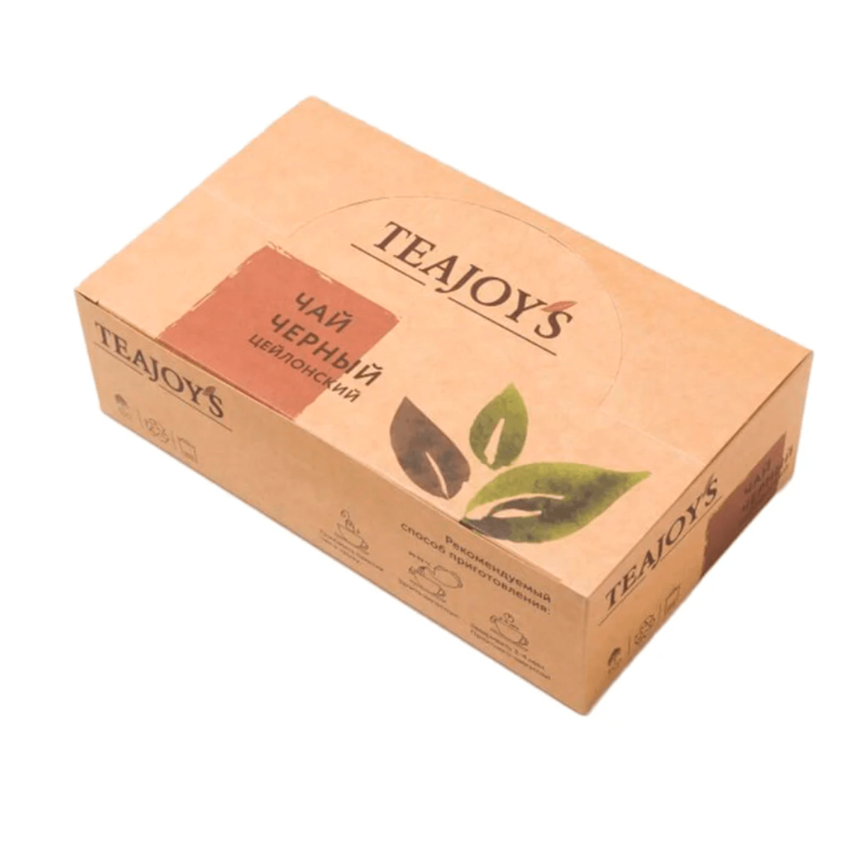 

Чай чёрный Цейлонский, 100 пакетиков*2г, TeaJoy`S